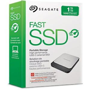 SEAGATE Fast SSD ポータブルドライブ 1TB ポータブルSSD シーゲート｜lamp