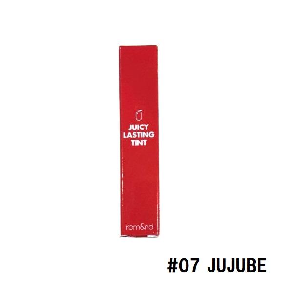 ロムアンド ジューシー ラスティング ティント #07 ジュジュブ 5.5g  rom&amp;nd リップ...