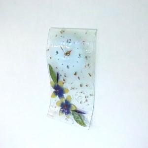 ベネチアングラス 掛け時計 ベネチアンガラス イタリア製 pelt711-t