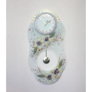 ベネチアングラス　掛け時計 ベネチアングラス 掛け時計 ベネチアンガラス イタリア製 or2929-10