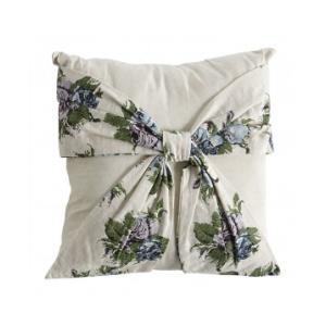 Jessie Steele ジェシースティール リボン ピロー クッション ヴィンテージフローラルブ...