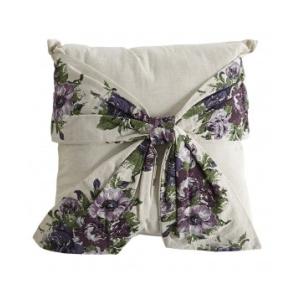 Jessie Steele ジェシースティール リボン ピロー クッション ビンテージフローラルパー...