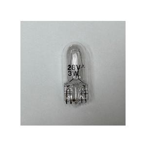 東洋通商 28V3W WEG 単品　ウエッジベース　T10 28V 3W