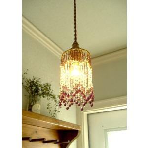 ビーズランプ ビーズシェード 手作り キット ペンダントランプ color de plum 送料無料...