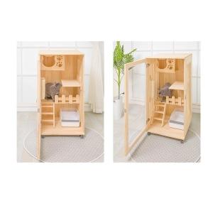 猫ケージ ケージ 猫ハウス 猫キャビネット キャットタワー ペット用品 おしゃれlhcw-0017