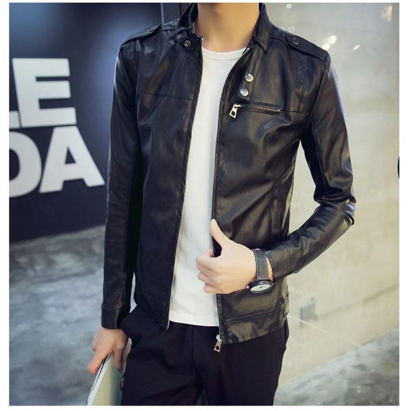 革ジャン メンズ 本革 2XL 3XL レザージャケット シングル ライダース スマート lhpy-...