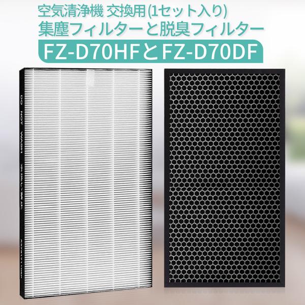 シャープ清浄フィルターFZ-D70HF活性炭 脱臭フィルターエアフィルターフィルターエレメントFZ-...