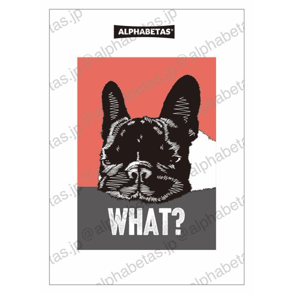 【D10.WHAT？】アルファベータスオリジナルデジタルアート　デジタルイラスト　額装込み　