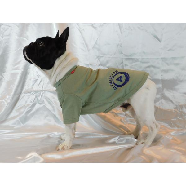 イニシャル　Tシャツ　オリジナル　国産　綿100％　犬　ペット　おしゃれ　おそろい　プレゼント　フレ...