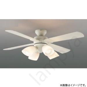 LEDシーリングファン 薄型インテリアファン灯具一体型タイプ［ リモコン付］ AM43212L コイズミ照明｜lampya