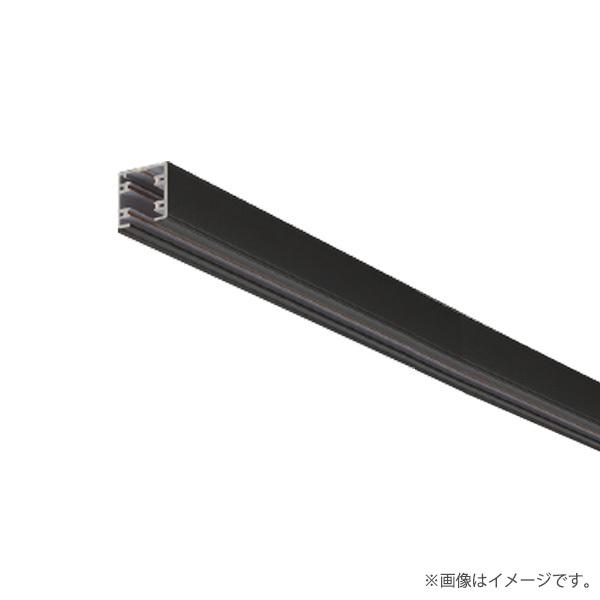 OSライン専用（オフィス・店舗用配線ダクト）ダブル 配線ダクトレール本体 3m 黒/ブラック DHM...