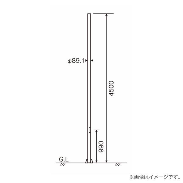 パナソニック ポール DYDX4410 LED道路照明器具・LED投光器・LEDスポットライト用 ベ...