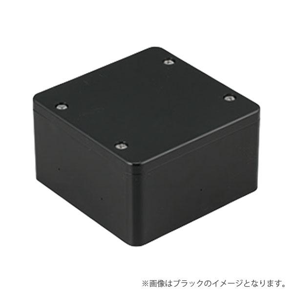 PVKボックス 防水 大形四角 浅型 ノック無 PVK-ALOPK ブラック（PVKALOPK）未来...