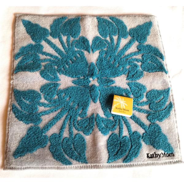 キャッシーマム　ハンドタオル　ハワイアンキルト柄　タオルハンカチ　プレゼントにも！