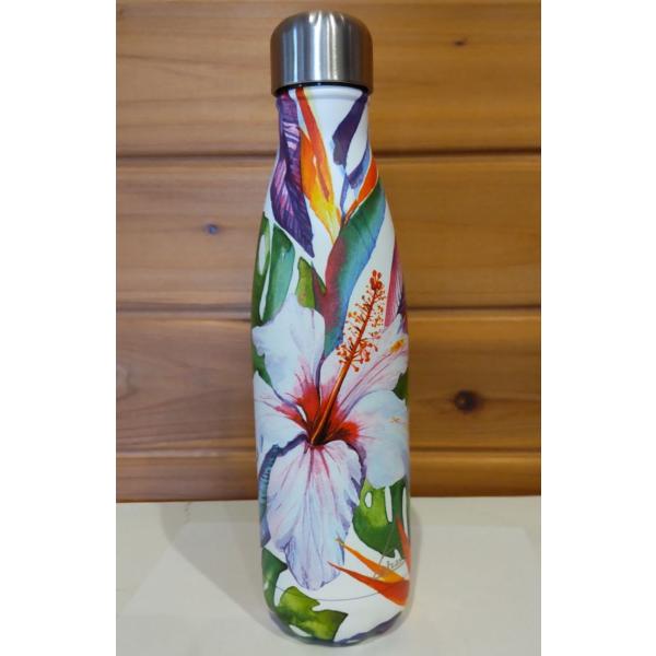 耐熱ボトルshasta　水筒ハイビスカス