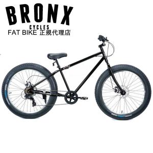 自転車 26BRONX-DD グロスブラック×ポリッシュリム