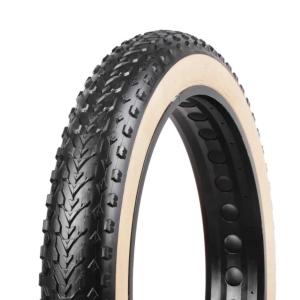 自転車 タイヤ VEE TIRE MISSION COMMAND ナチュアルウォール 20×4.0 ワイヤービート ファットバイク 20インチ｜lanai-makai