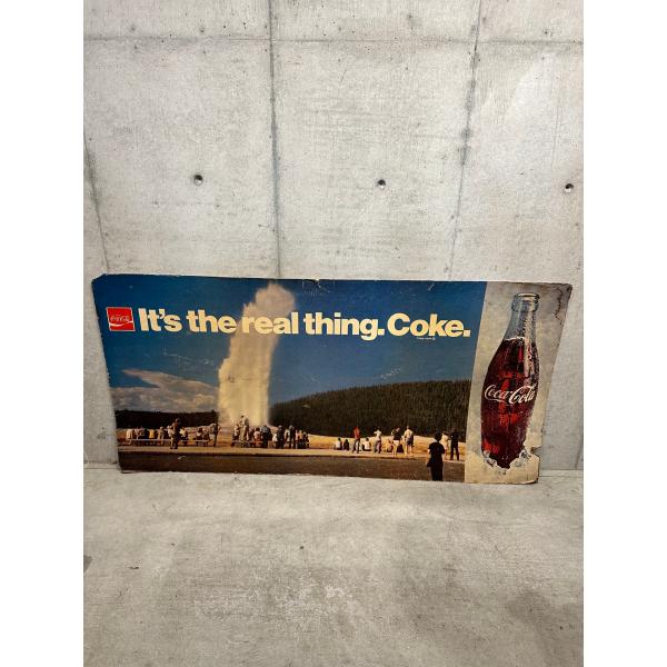Coca Cola ヴィンテージ カードボード ポスター アメリカ雑貨 インテリア ディスプレイ コ...