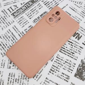 Xiaomi Redmi Note10Pro シリコンケース[4]サーモンピンク