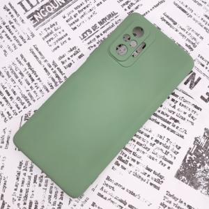 Xiaomi Redmi Note10Pro シリコンケース[5]グリーン