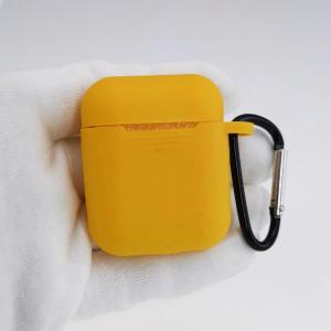 AirPods 1・2 シリコンケース ライトオレンジ [138]