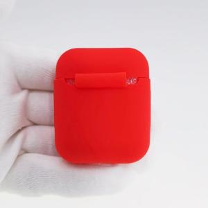 AirPods 1・2 シリコンケース レッド...の詳細画像1