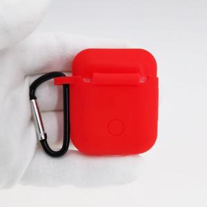 AirPods 1・2 シリコンケース レッド...の詳細画像1