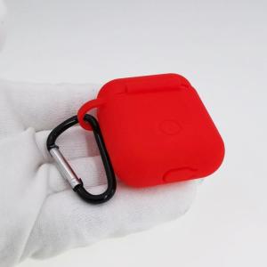 AirPods 1・2 シリコンケース レッド...の詳細画像2