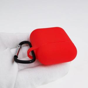 AirPods 1・2 シリコンケース レッド...の詳細画像3