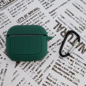 AirPods 第3世代 シリコンケース [01] ダークグリーン