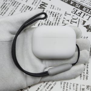 AirPods Pro 2 ストラップ付シリコンケース [13]ホワイト