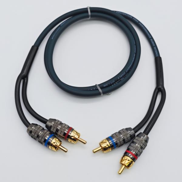 GHOST DS1 RCAケーブル 1m OFCステレオ