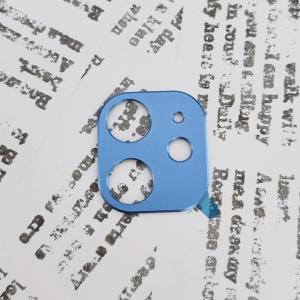 iPhone 11 カメラカバー アルミ ブルー