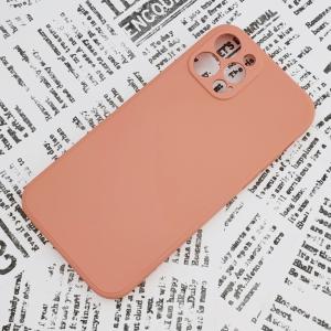 iPhone 12Pro シリコンケース [04] コーラルオレンジ