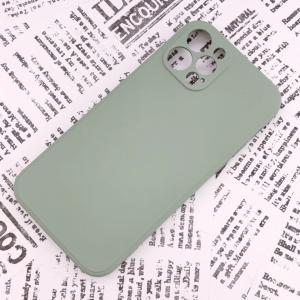 iPhone 12Pro シリコンケース [06] グリーン