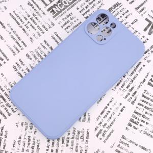 iPhone 12Pro シリコンケース [08] ラベンダー