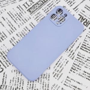 iPhone 12ProMax シリコンケース [08] ラベンダー