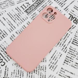 iPhone 12ProMax シリコンケース [09] サンドピンク