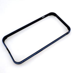 iPhone 12ProMax アルミバンパーケース ブルー