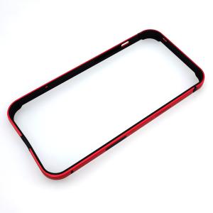 iPhone 12ProMax アルミバンパーケース レッド