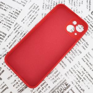 iPhone 13 シリコンケース [01] レッドの詳細画像1