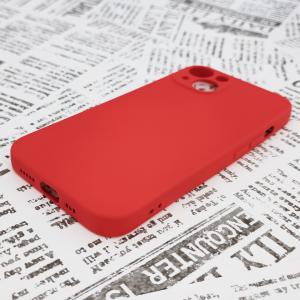 iPhone 13 シリコンケース [01] レッドの詳細画像3