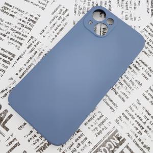iPhone 13 シリコンケース [03] アッシュブルー