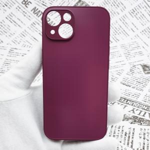 iPhone 13 ガラス背面シリコンケース ...の詳細画像1