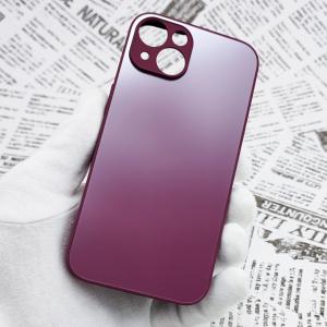 iPhone 13 ガラス背面シリコンケース ...の詳細画像2
