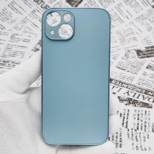 iPhone 13 ガラス背面シリコンケース ...の詳細画像1