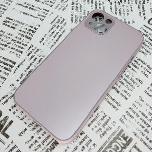 iPhone 13 ガラス背面シリコンケース [26]ラベンダー