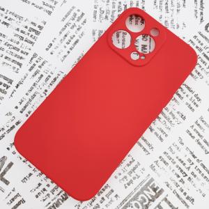 iPhone 13Pro シリコンケース [01] レッド