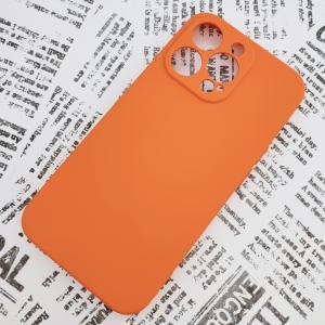 iPhone 13Pro シリコンケース [04] オレンジ