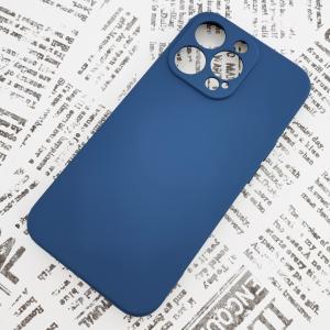 iPhone 13Pro シリコンケース [07] サファイアブルー